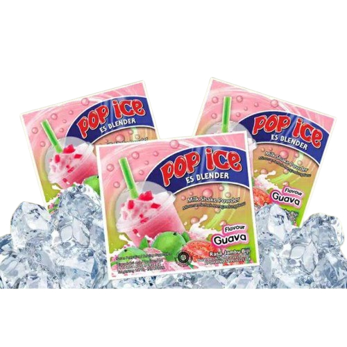 

POP ICE Aneka Rasa 1 Renceng Isi 10 Sachet | Minuman Bubuk