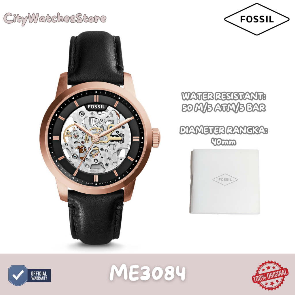 Jam Tangan Pria Fossil Original Bergaransi 1 Tahun Resmi – ME3084 / Jam Ori / Jam Tangan Baru/ Jam T