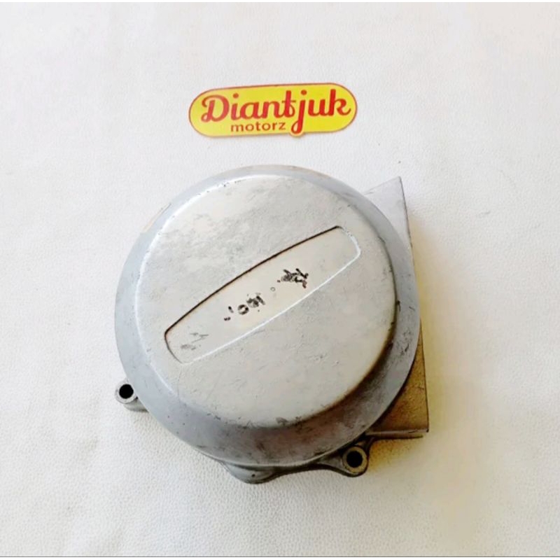 Bak Blok Calter Kalter Tutup Mesin Magnit Magnet Kiri Suzuki GT125 GT 125 Twin Original NOS