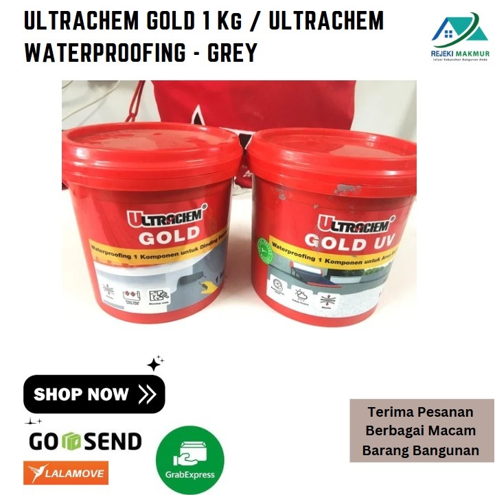ULTRACHEM GOLD UV 1 Kg / ULTRACHEM GOLD UV WATERPROOFING - GREY