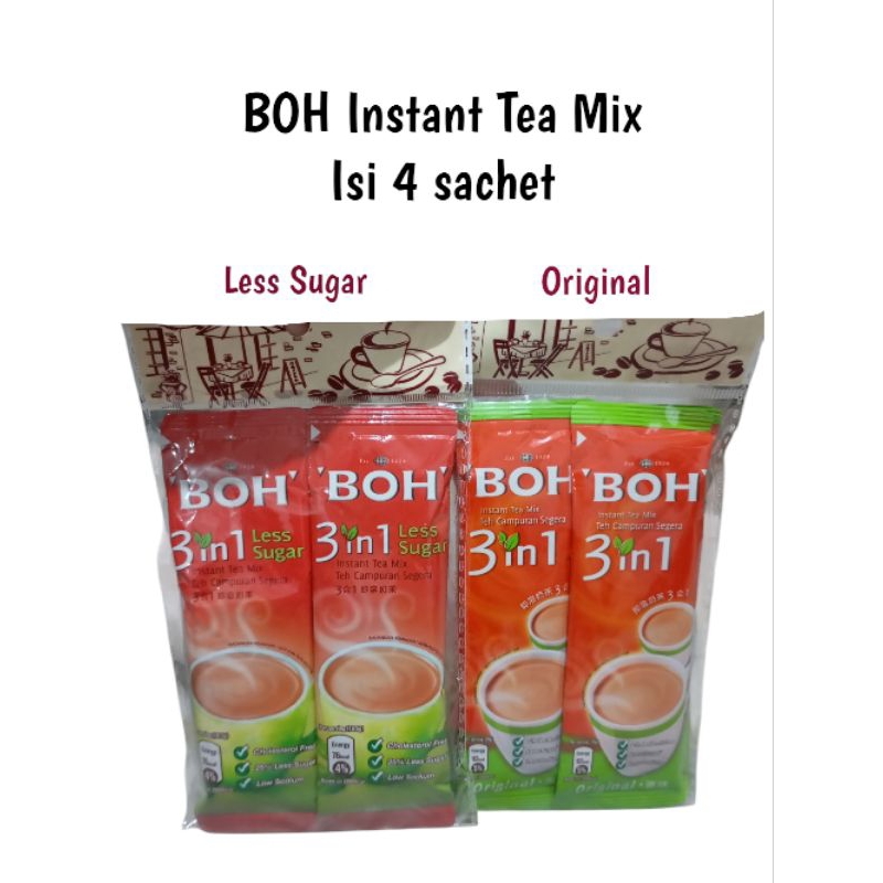 

BOH Minuman Sachet Instant Tea Mix isi 4