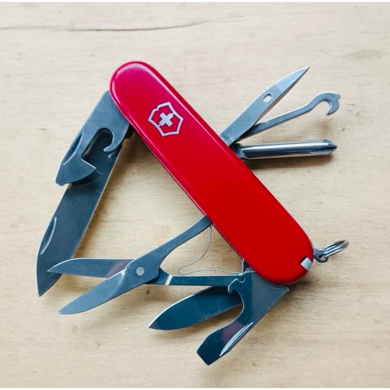 victorinox super tinker merah (original bekas)