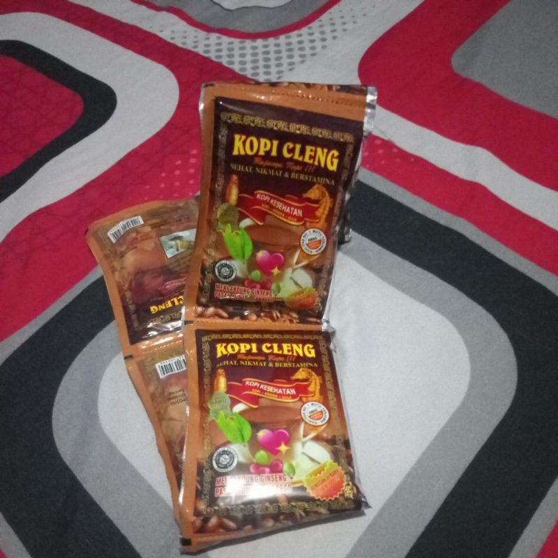 

[ Paket 5 sachet ] kopi bubuk love minuman clen9