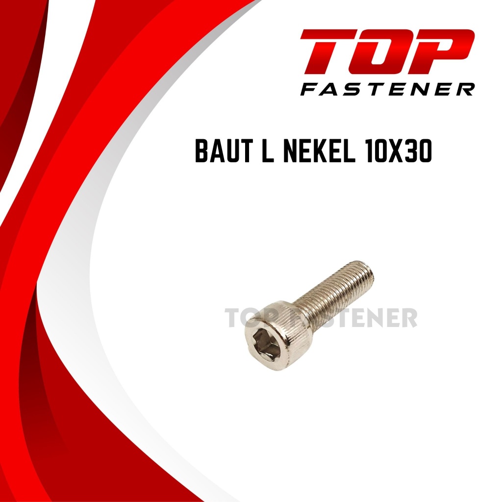 BAUT L M10 10X30 NEKEL KUNCI L8