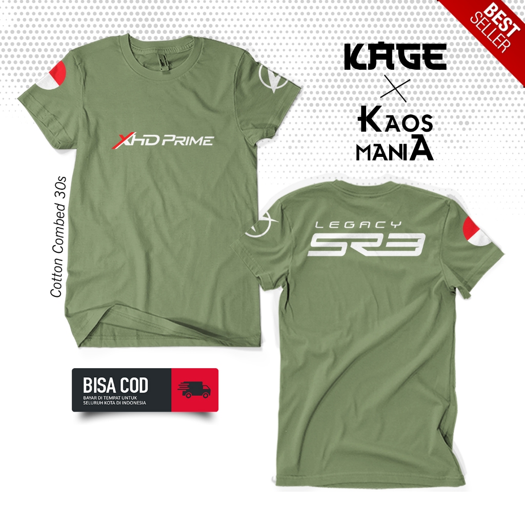 Kaos Bus XHD PRIME SR3 LAKSANA Karoseri Terbaru KAOS KAGE