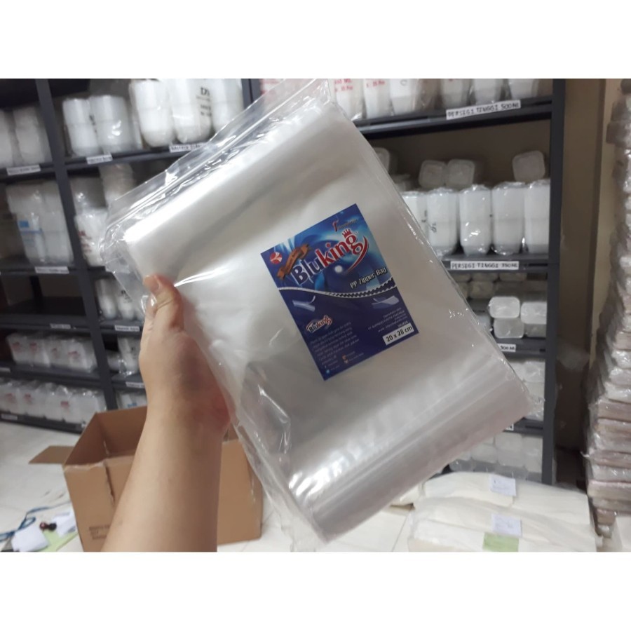 

KLIP PP BENING 20X28 CM - BLUKING 50 MICRON - ISI 100 LEMBAR