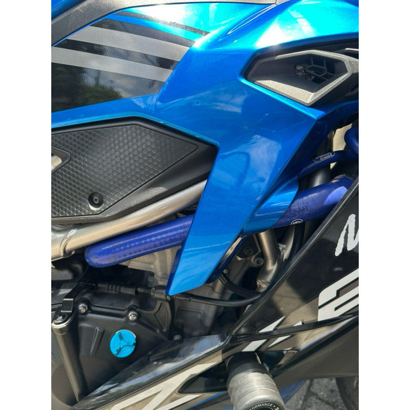 Selang Radiator Samco Sport Original UK Biru ZX25R ZX4RR