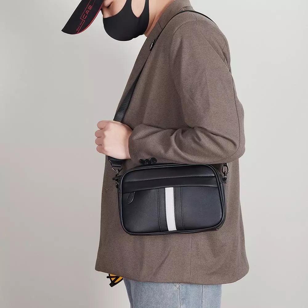 Tas Selempang Pria Tas Pria Tas Selempang Pria Kulit Tas Kulit Cowok Tas Pria Tas Jalan Tas Kerja Pr