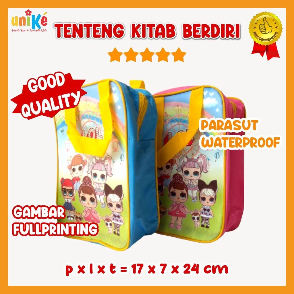 

(Minim Order 6pcs) Tas Tenteng Kitab Berdiri Hadiah Lomba Agustusan Souvenir Ulang Tahun Anak Unik Goodie Bag Ultah Goody Harga MURAH MERIAH