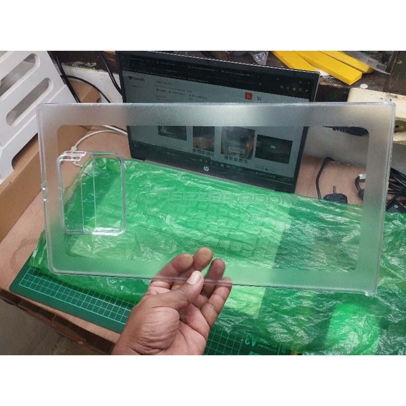 RB Tutup Freezer Kulkas AQUA 1 Pintu Original 37.5cm X 20cm