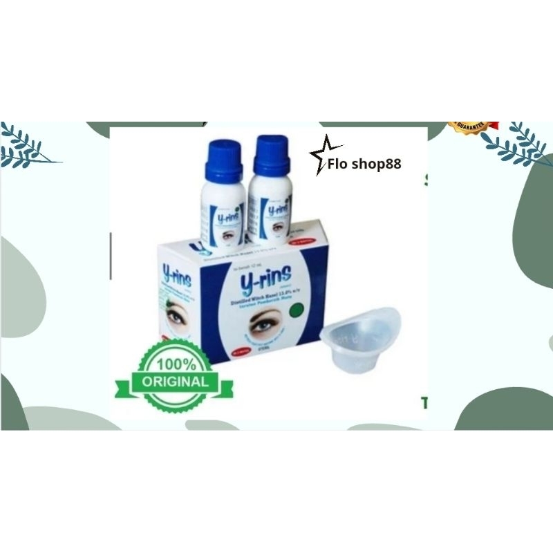 A - Y RINS CUCI MATA / Y RINS / Y RINS PEMBERSIH MATA / Y RINS TETES MATA / Y RINS 12 ML / Y RINS EY
