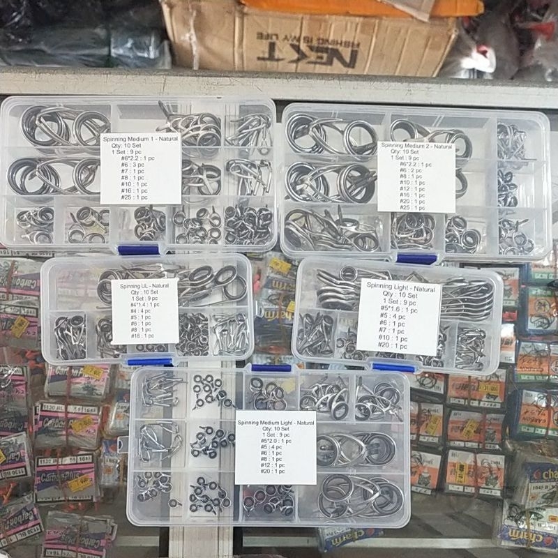 RING GUIDE JORAN  SATU SET 9 PCS non fuji