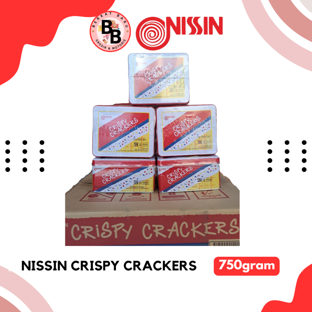 

[BB SNACK] NISSIN CRISPY CRACKERS 750gram