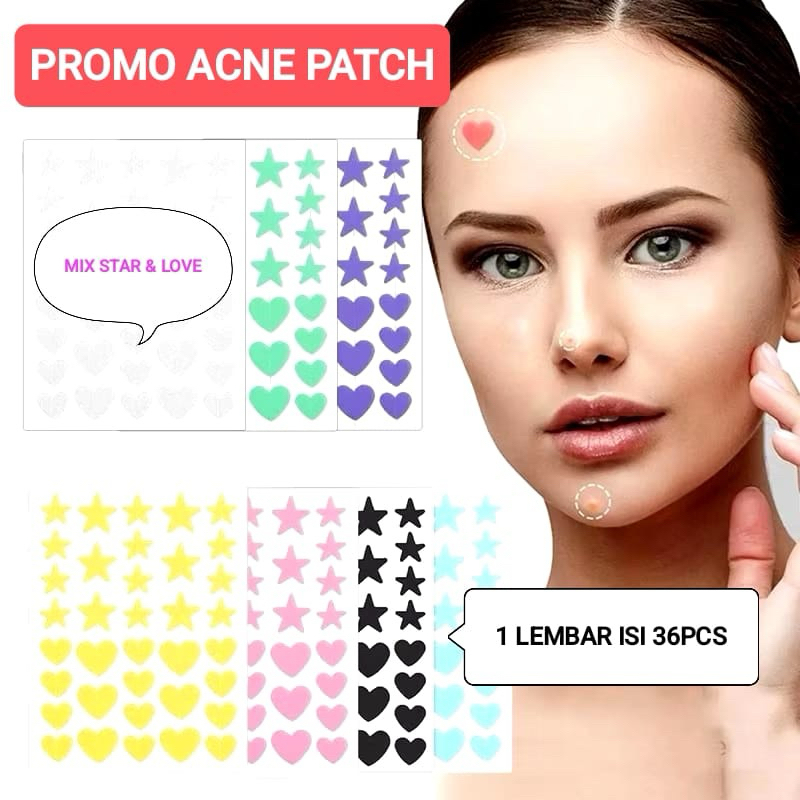 ACNE PATCH Stiker Jerawat Lucu Acne Pimple Patch