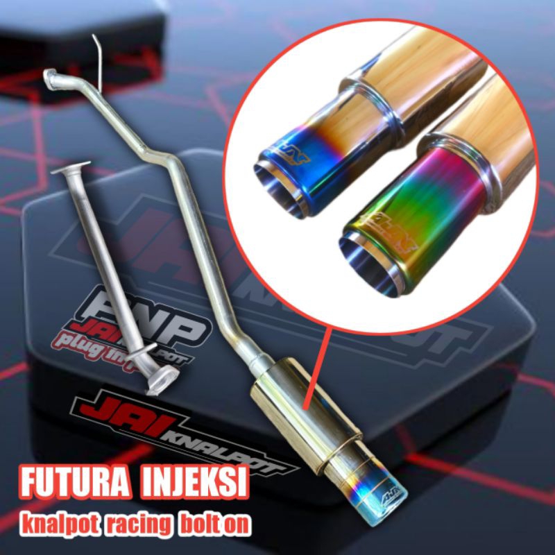 FUTURA knalpot racing bolt on full set