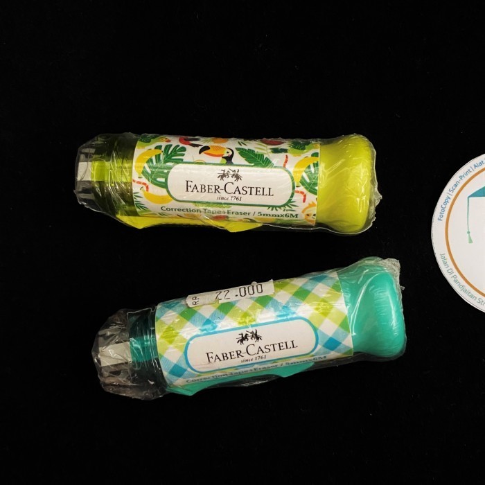 

Correction Tape Tipe-x Kertas FABER CASTELL QDR-506 Fancy - Yellow Sloth