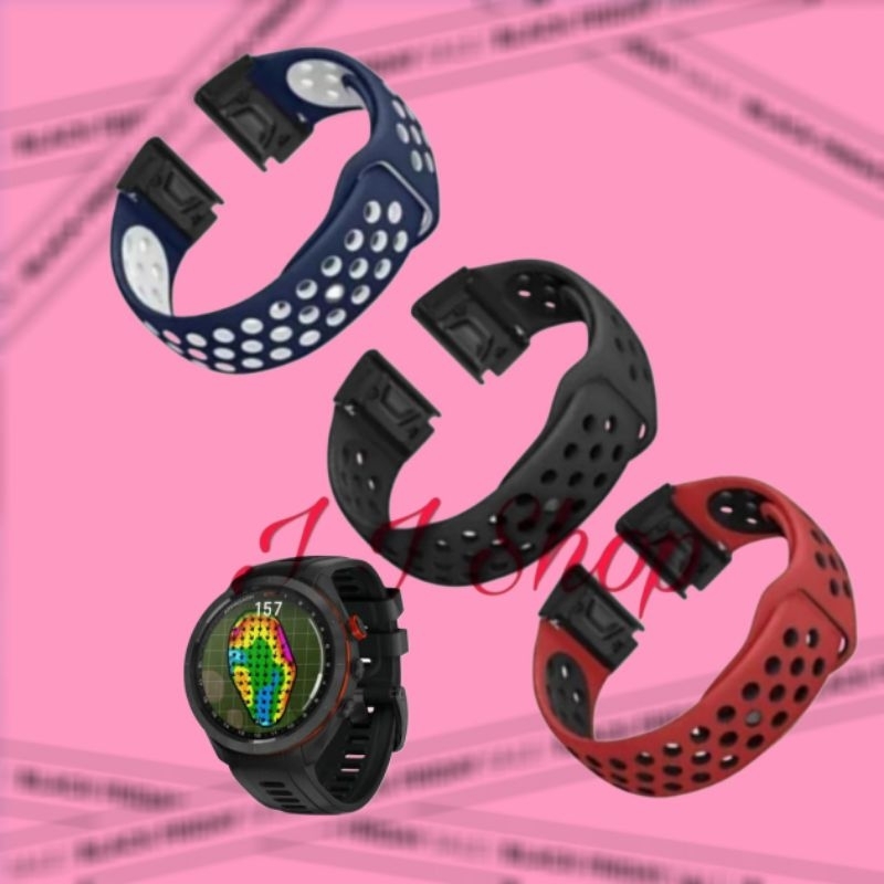 Strap Nike Quick Fit Easy Fit Release Watch Band Rubber Garmin Fenix Approach S70 47mm S62 S60 Forer