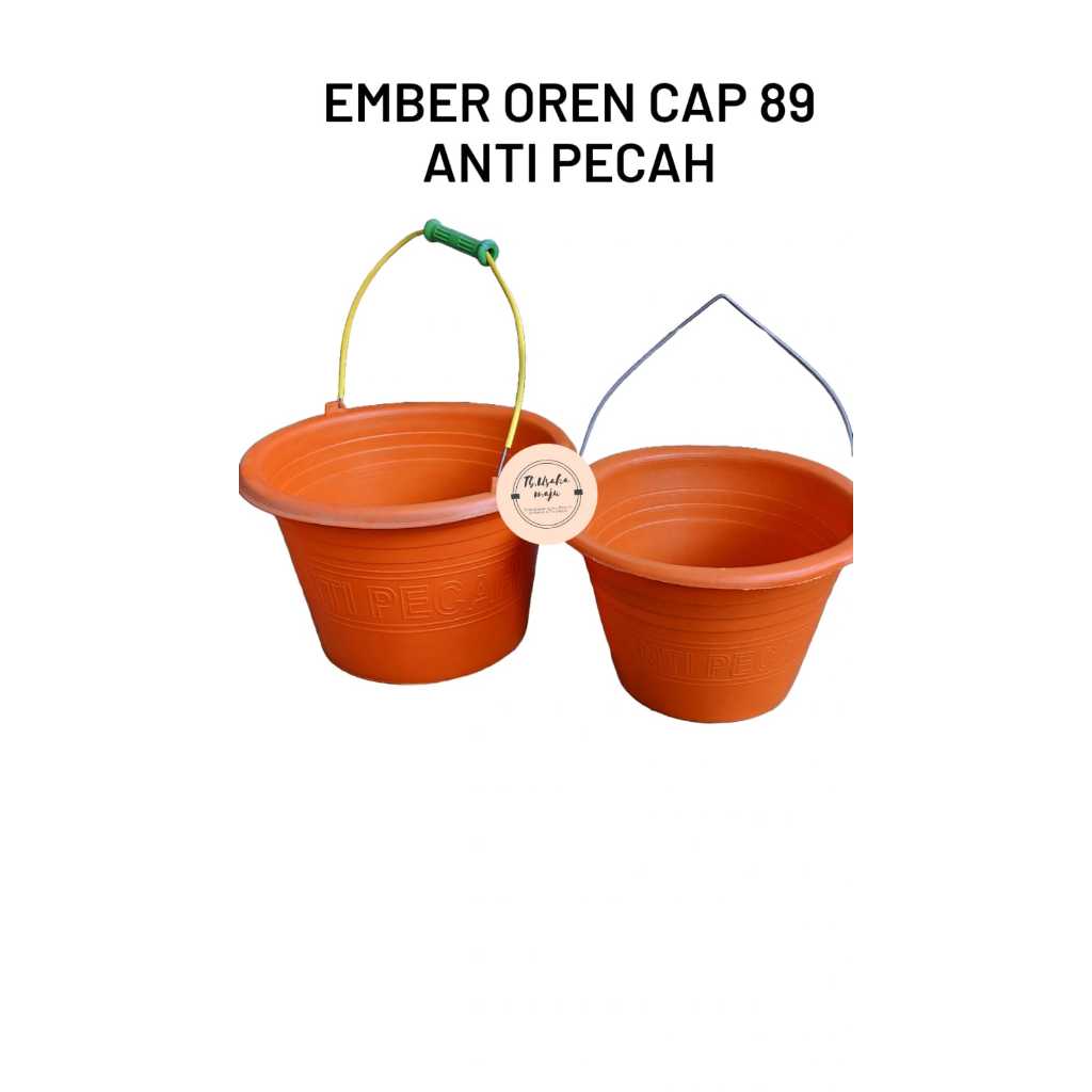 Ember Cor Plastik ( KECIL - BESAR ) - ANTI PECAH / Ember Bangunan Plastik / Ember Cor / Ember Adukan