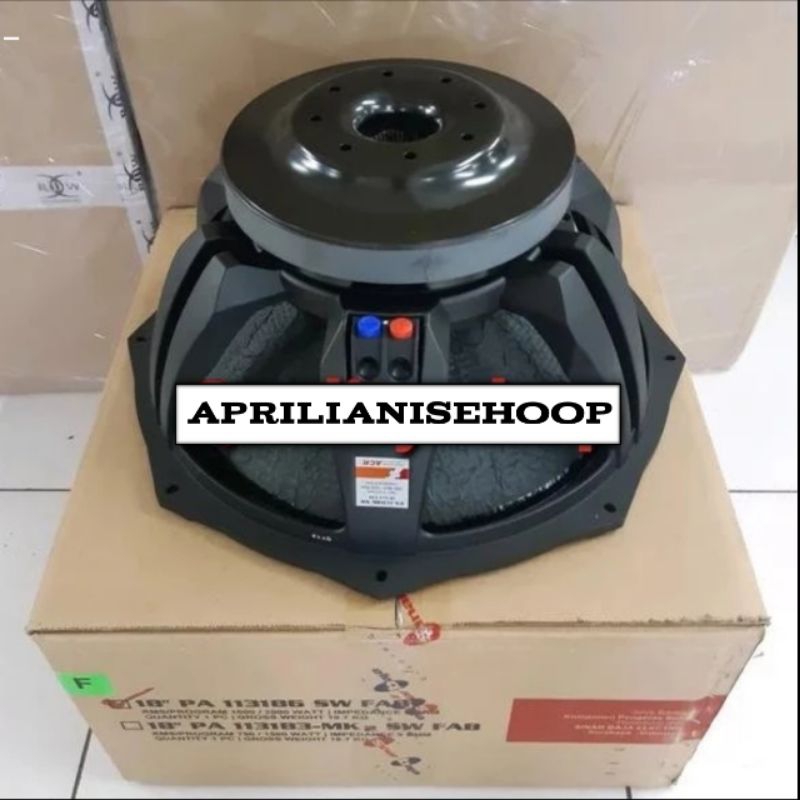Speaker 18 inch Acr Faboulous PA-113186 SW Original