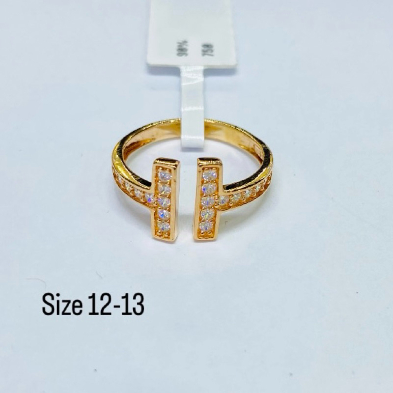 cincin emas fashion italy 17k