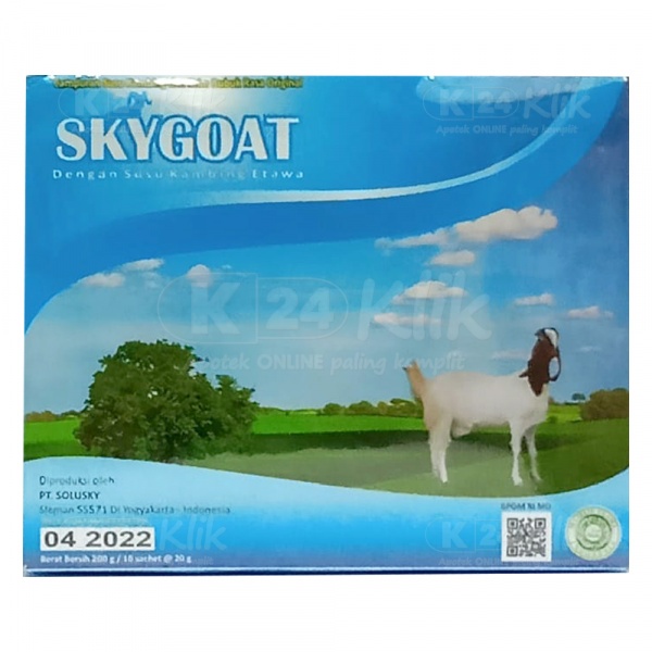 

Skygoat Susu Kambing Etawa 200g (per Dos)