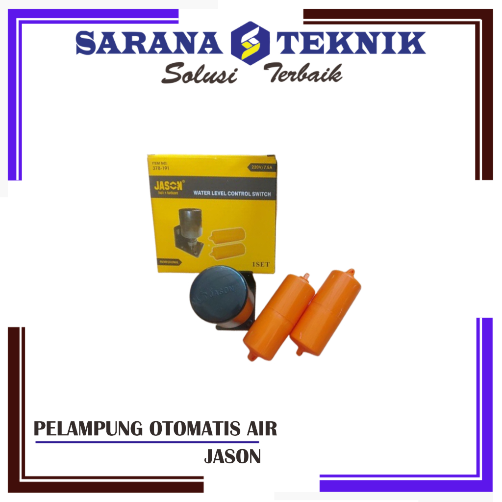 PELAMPUNG OTOMATIS TANGKI AIR / SAKLAR KONTROL TANDON AIR JASON