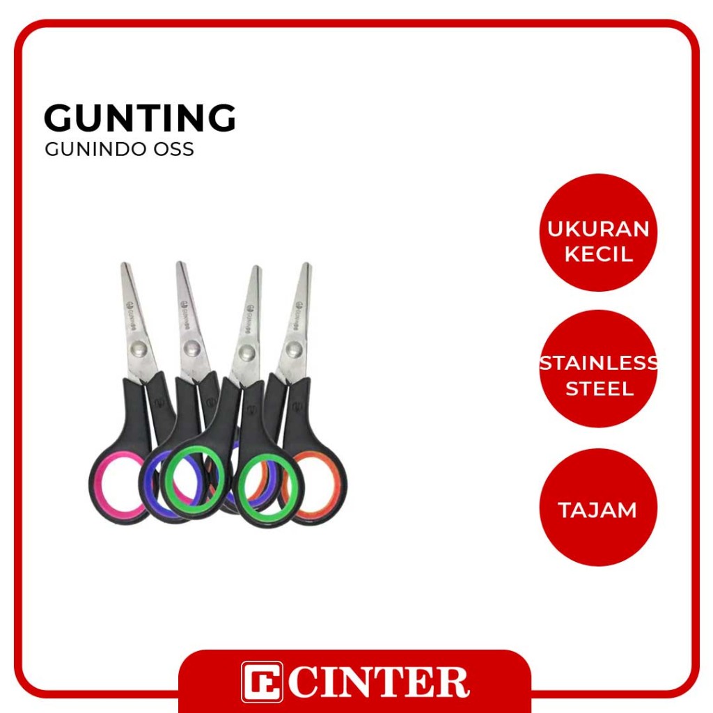 

GUNINDO - GUNTING TAJAM / SCISSORS OSS ( G02010176)