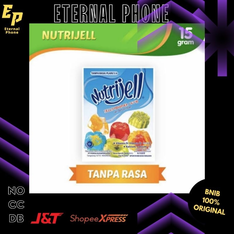 

Nutrijell Agar-agar Varian Tanpa Rasa 15 gr