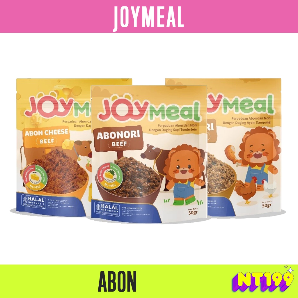 

JoyMeal AboNori BEEF Original 50gr | Perpaduan Abon dan Nori dengan Daging Sapi Tenderloin