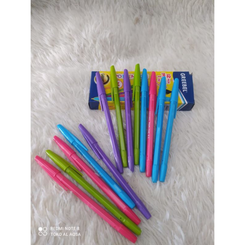 

Bolpoin//Pulpen Popline 0.5 Greebel ( 1pcs )