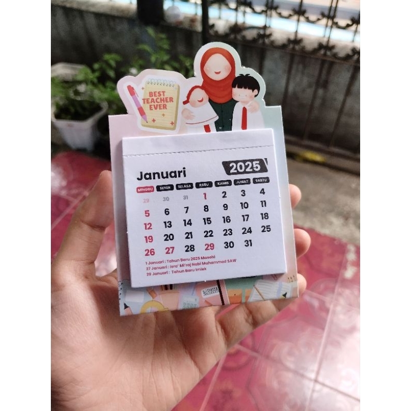 

KALENDER DUDUK MINI CUSTOM