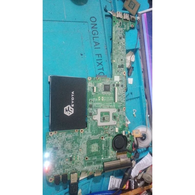 motherboard Toshiba C840 Normal layak pakai tested