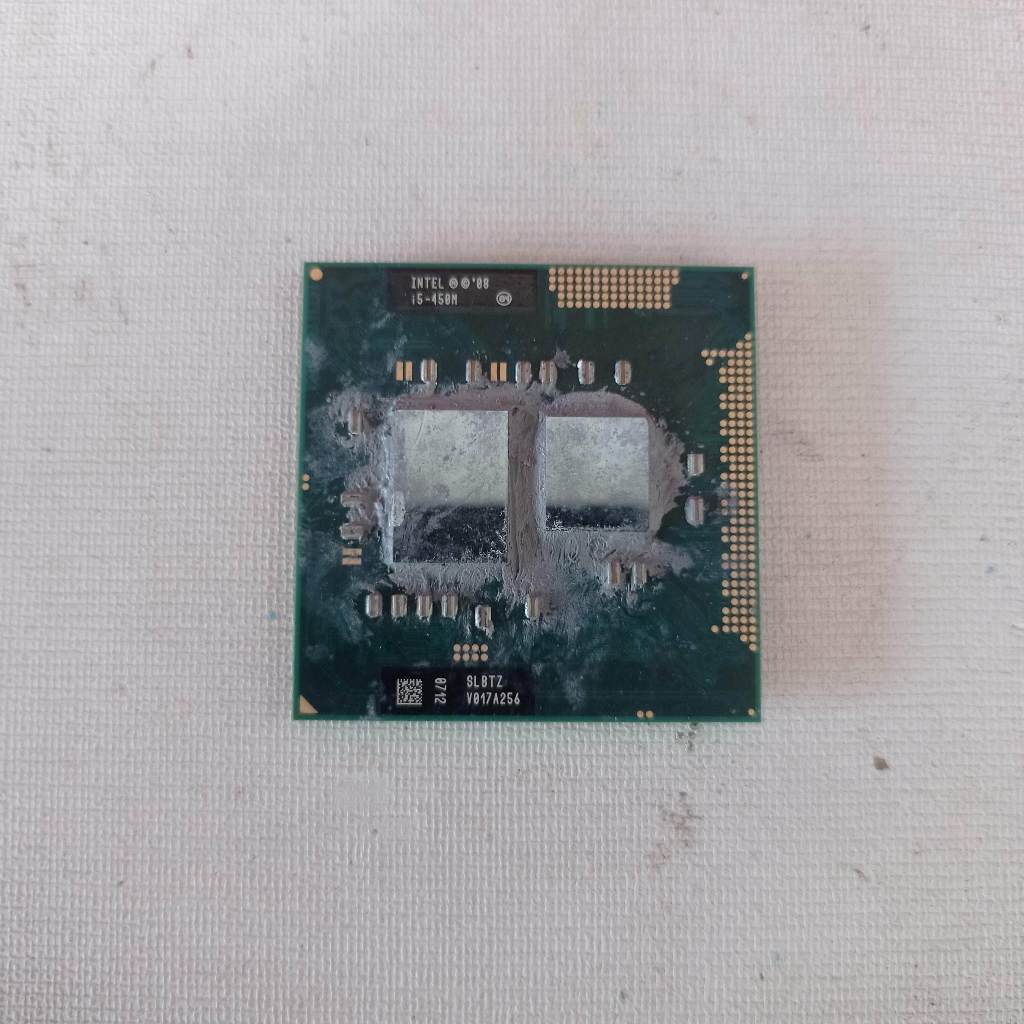 Prosesor Laptop Intel Core i5 450M Gen 1 SLBTZ Processor CPU 87