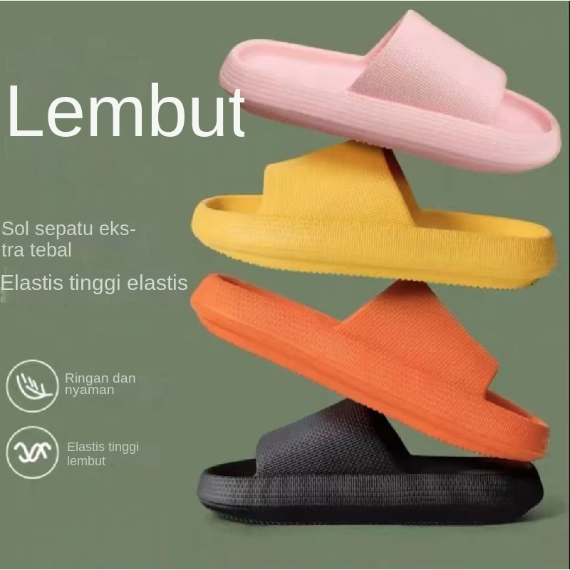 sandal rumah karet sandal rumah empuk sandal slop karet wanita
