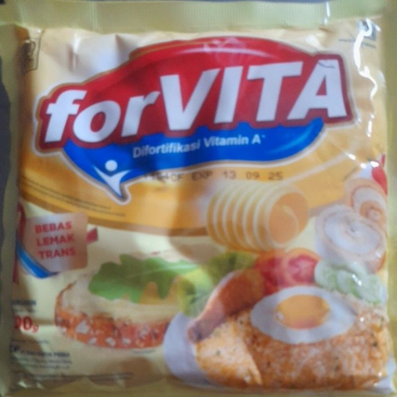 

Margarin ForVita kemasan 200gr