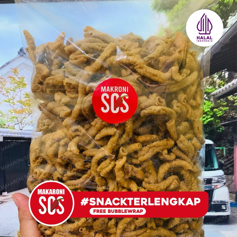 

850gr usus crispy original keripik usus viral rasa ori rempah asin gurih kemasan jumbo