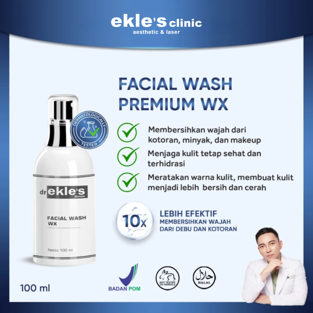 EKLES CLINIC - Facial Wash Whitening Premium 100ml