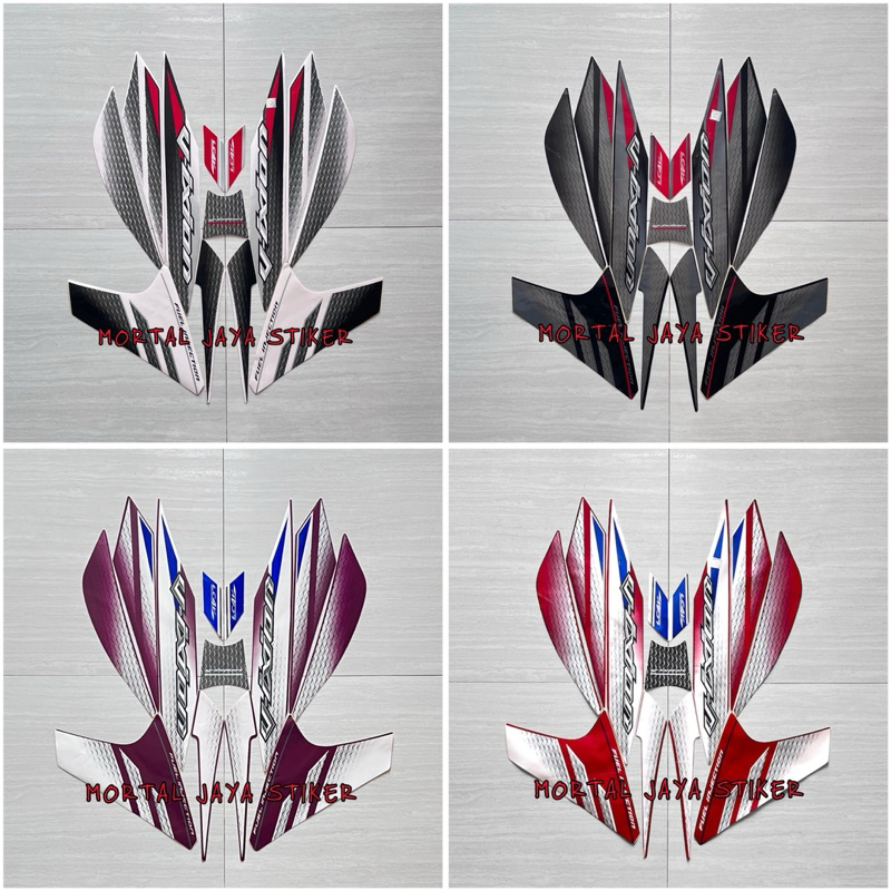 STIKER STRIPING LIS LES BODY MOTOR VIXION NVL 2014 2015
