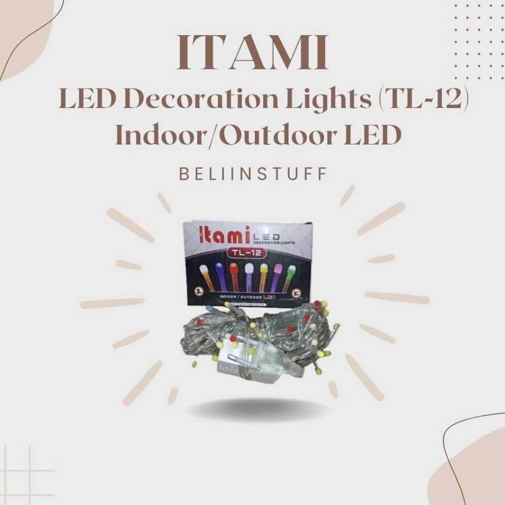 LED Decoration Light Lampu Natal Indoor/Outdoor
