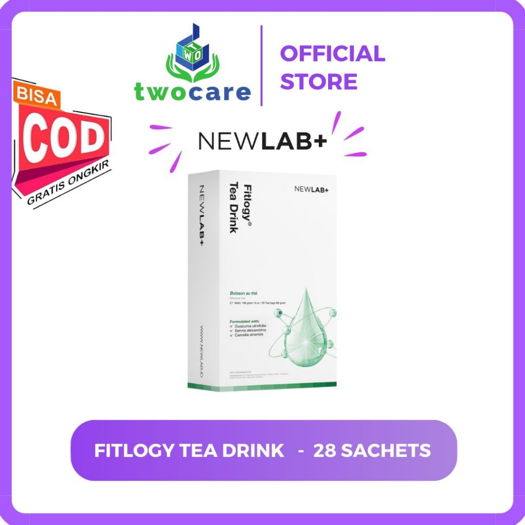 

Newlab+ Fitlogy Tea Drink Detox isi 28 Tea Bags