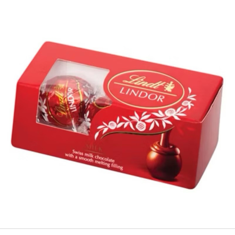 

Lindt Lindor Swiss Milk Chocolate 37gr