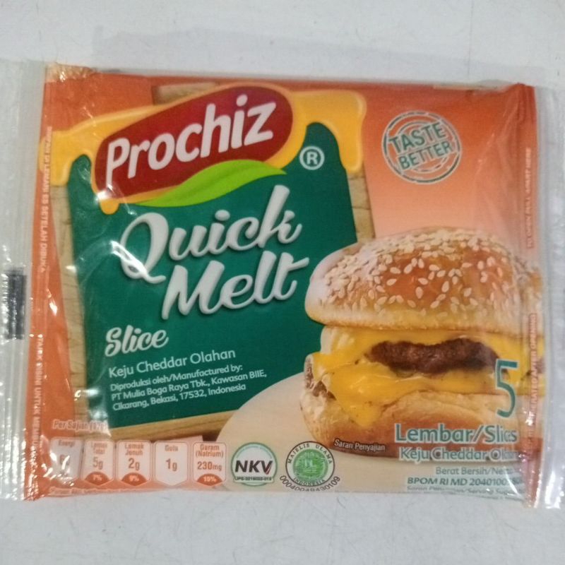 

KEJU SLICE PROCHIZ QUICK MELT ISI 5