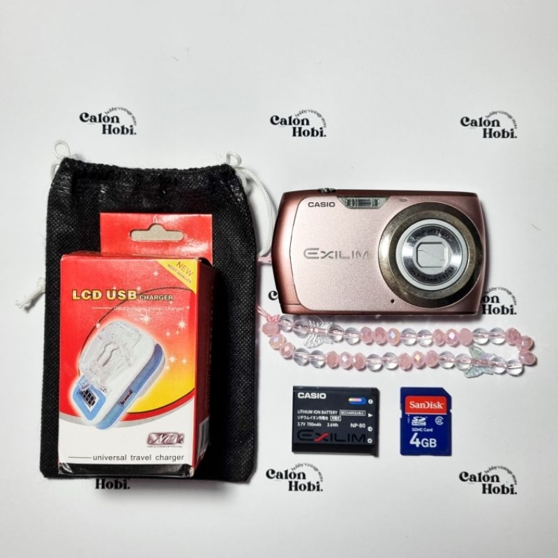 Kamera Digital Digicam Casio Exilim EX-Z370 Pink (14.1mp)