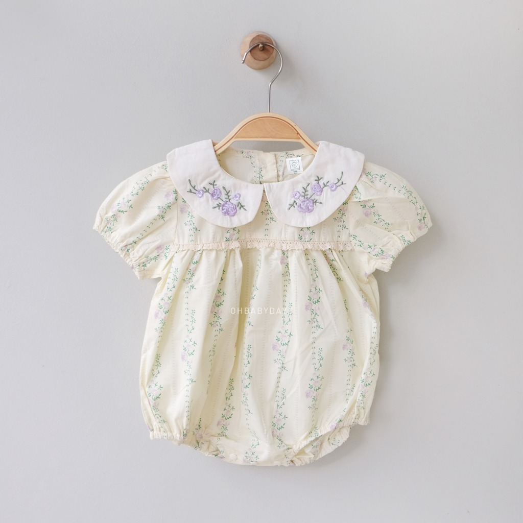 OHBABYDAYS | Jumper Romper Bayi | Janice Floral Romper