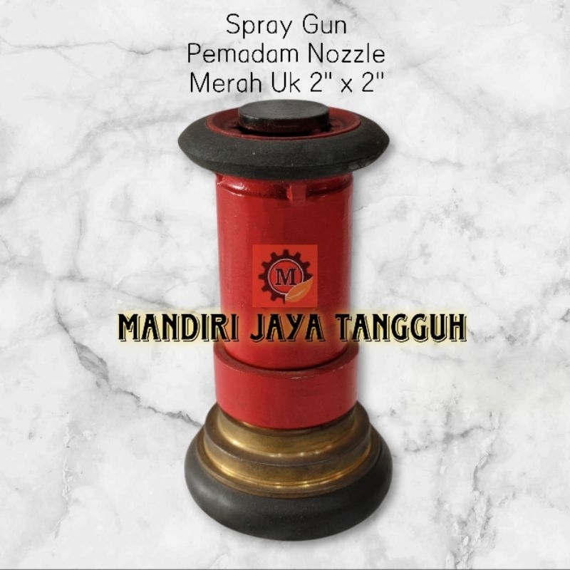 Nozzle gun spray pemadam kebakaran Uk.2" warna merah