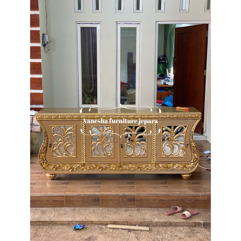 BUFET UKIR BIOLA BUFET UKIR JATI JEPARA