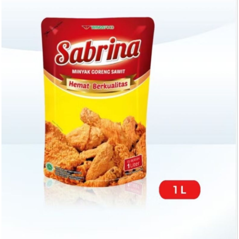 

SABRINA minyak goreng 1 ltr