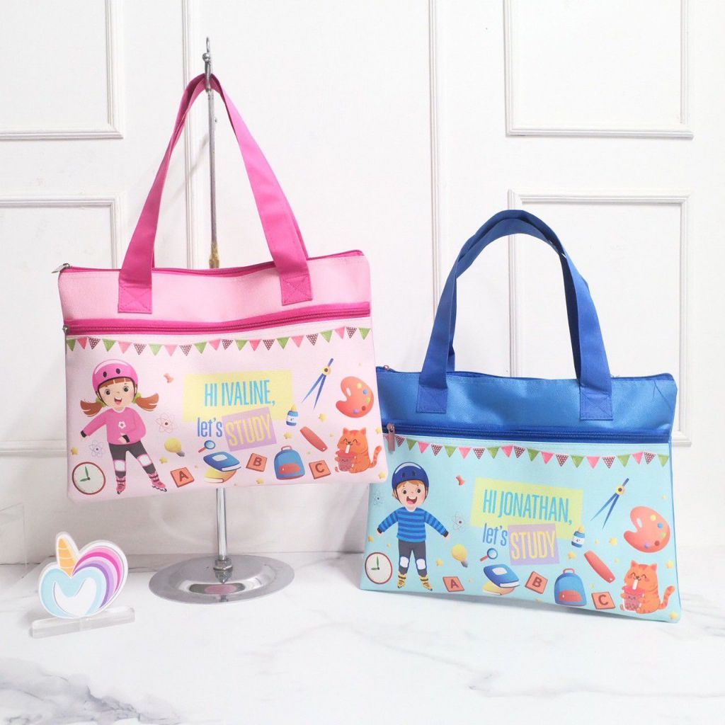 FOLDER BAG LES / TAS ULTAH / SOUVENIR PROMOSI / POUCH SKINCARE / AQIQAH / TASYAKURAN / MANYUE
