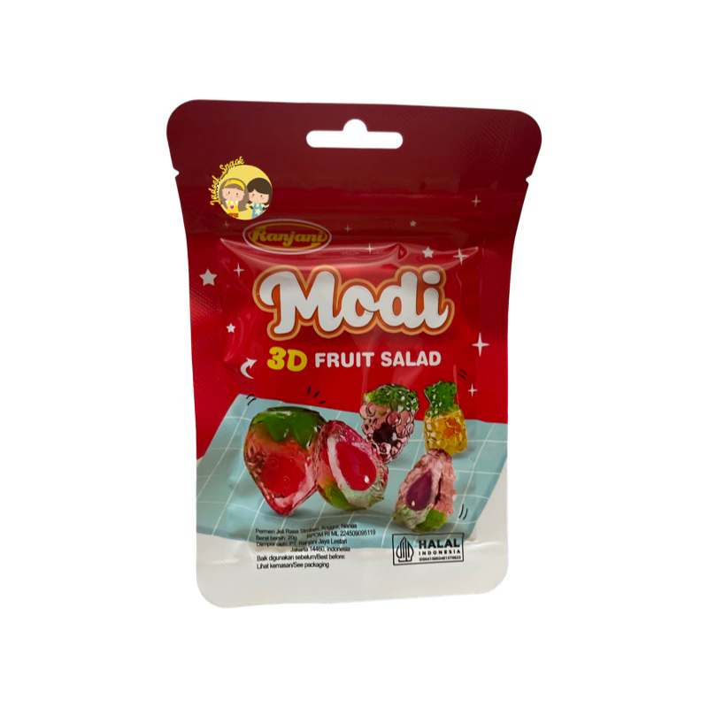 

Permen Modi 3D Fruity 20 Gr Rasa Buah by Jadoel_Snack
