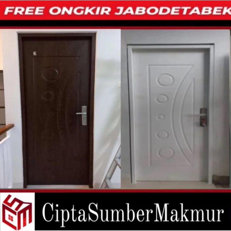 Pintu Utama / Pintu Kamar Baja JBS Type URBAN 80.03 BY FORTRESS